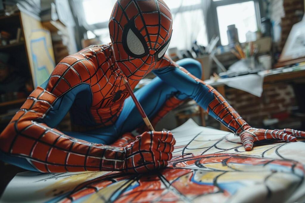 Comment dessiner Spider-Man ?