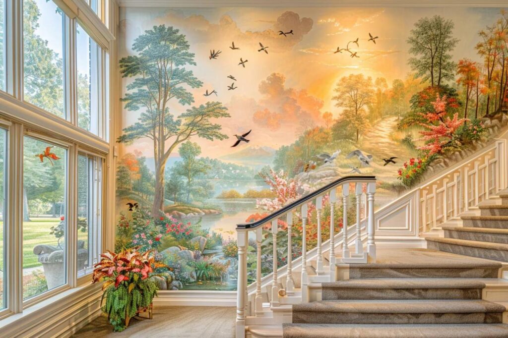 Comment réussir sa décoration pour une cage d’escalier avec de la peinture ?